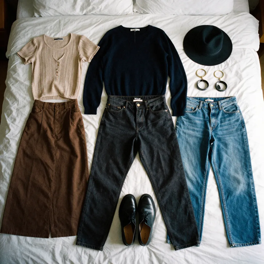 Kapselgarderobe stilkombinasjoner